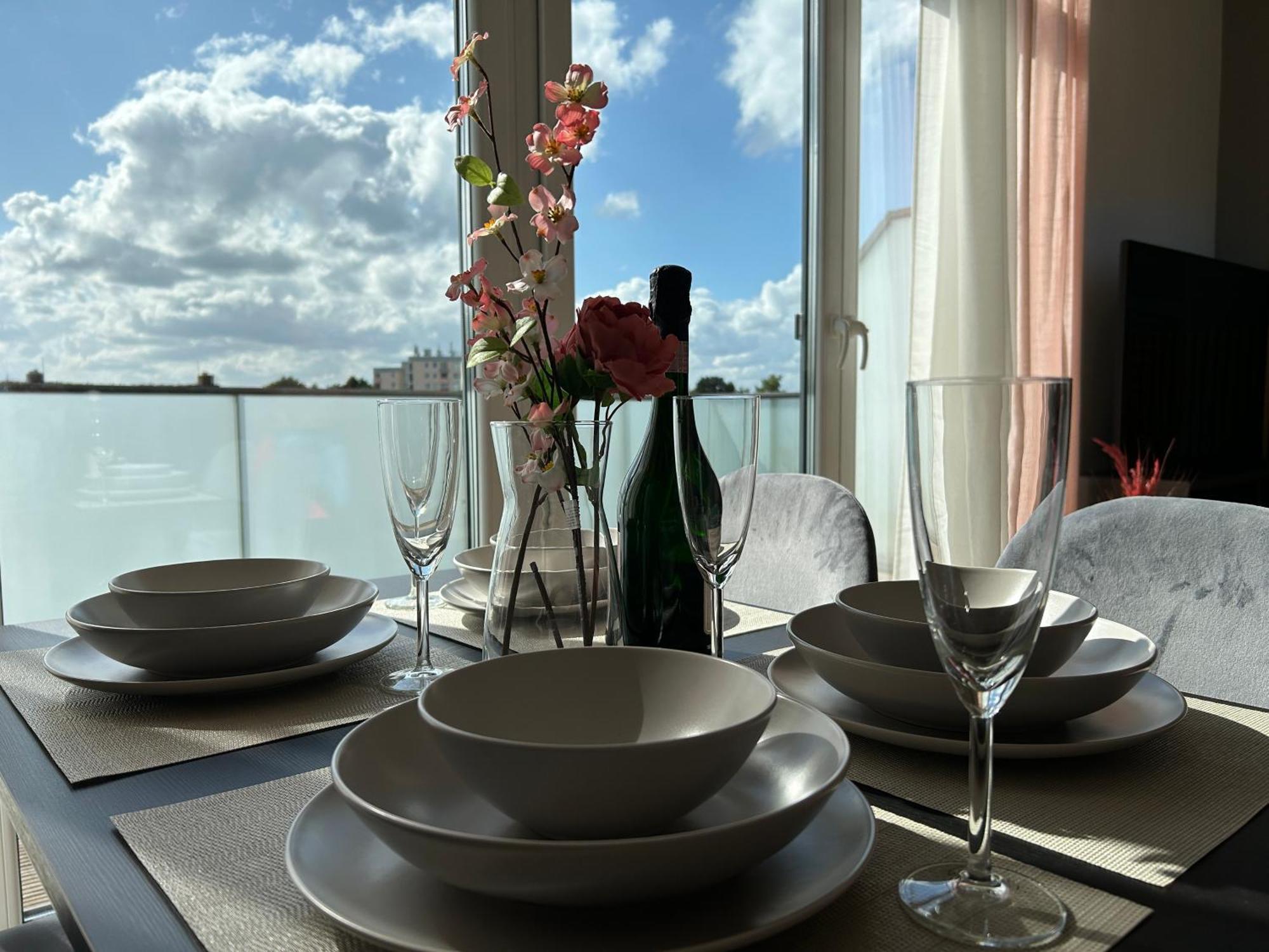 Micasa Ol - Modernes Penthouse - Stellplatz - Kueche - Wlan - Dachterrasse Appartement