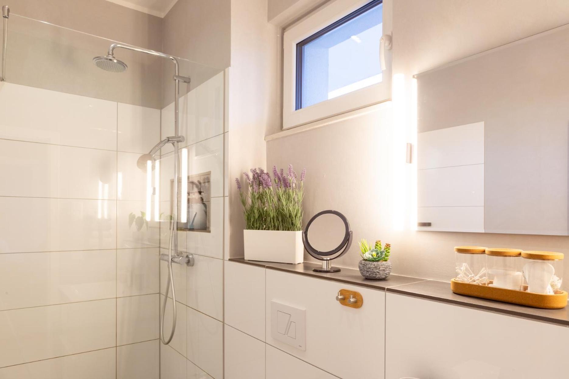 Micasa Ol - Modernes Penthouse - Stellplatz - Kueche - Wlan - Dachterrasse